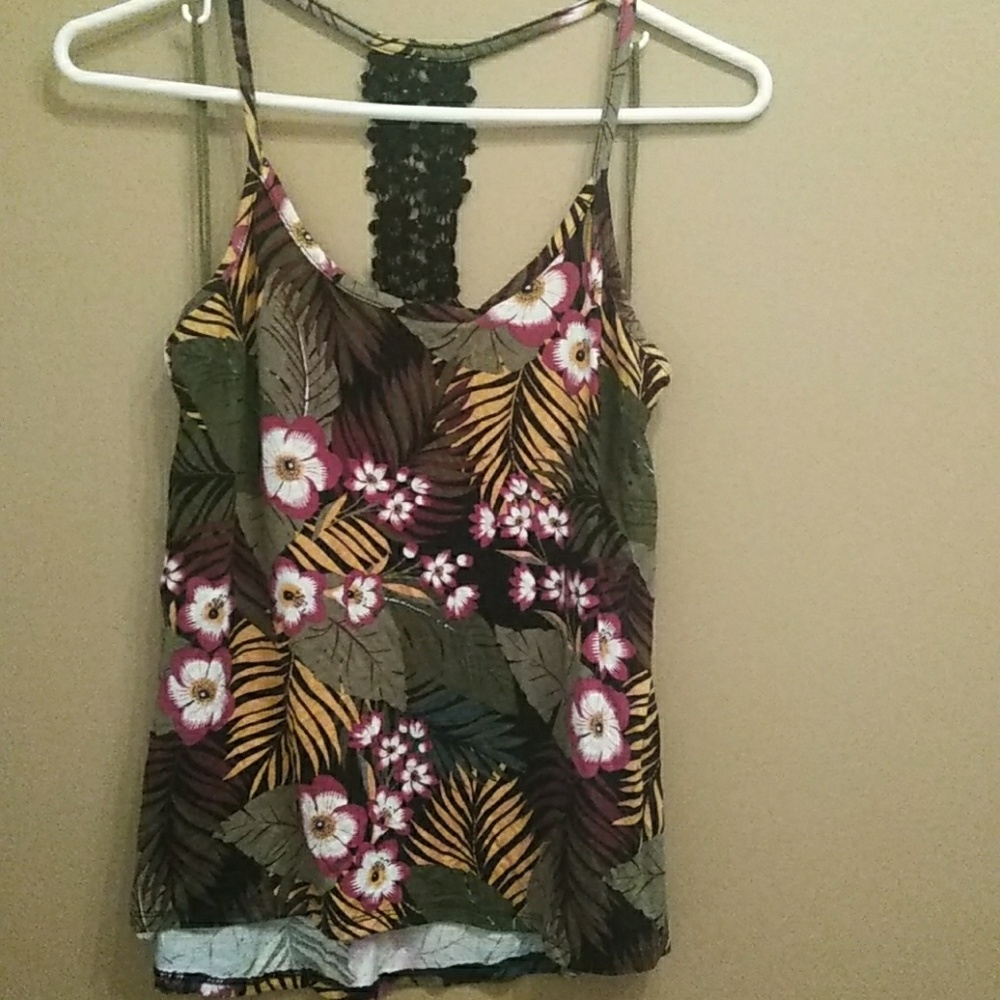 Asymetrical halter top